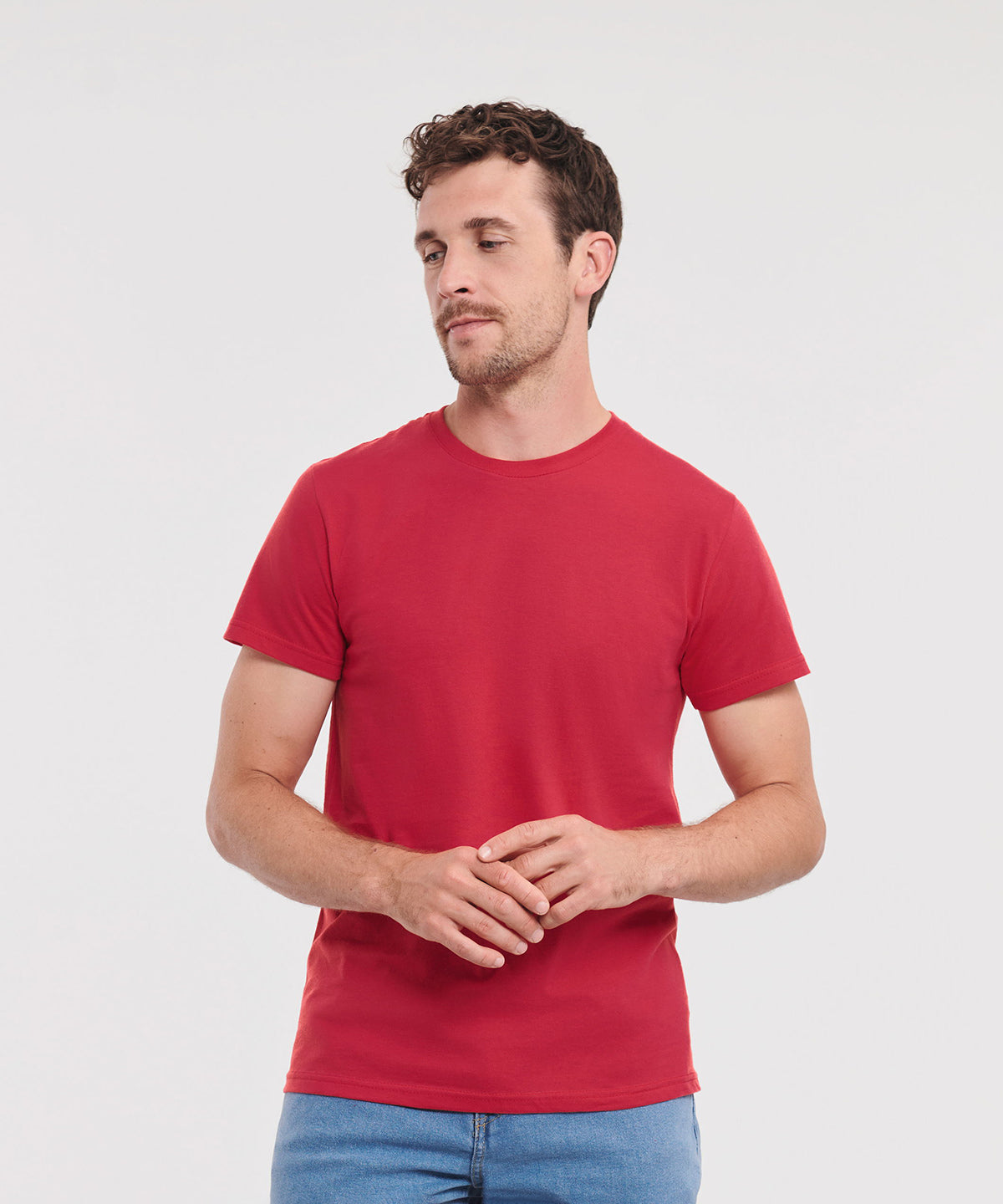 Basic Slim Fit T-Shirt - Classic Red