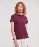 Ladies' Cotton Polo Shirt - Azure