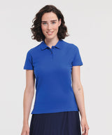 Ladies' Cotton Polo Shirt - Azure