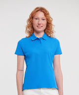 Ladies' Cotton Polo Shirt - Titanium