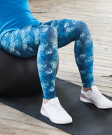 Comfy Stretch Leggings for Women - Tropical Reef