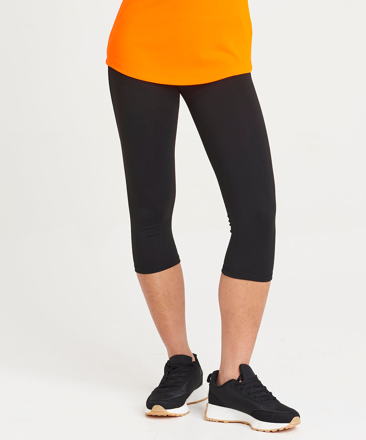 Women's Comfort Capris - Charcoal