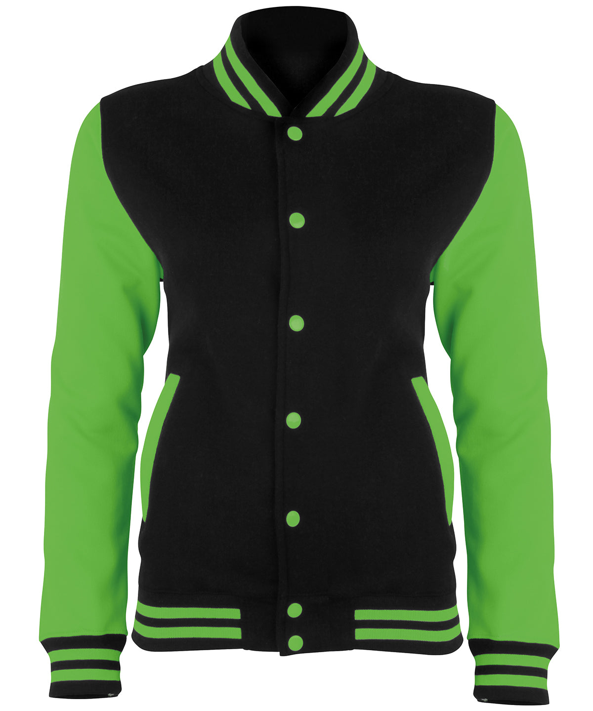 Electric varsity jacket