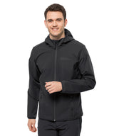 Jack Wolfskin - Bornberg Hooded Jacket - Black