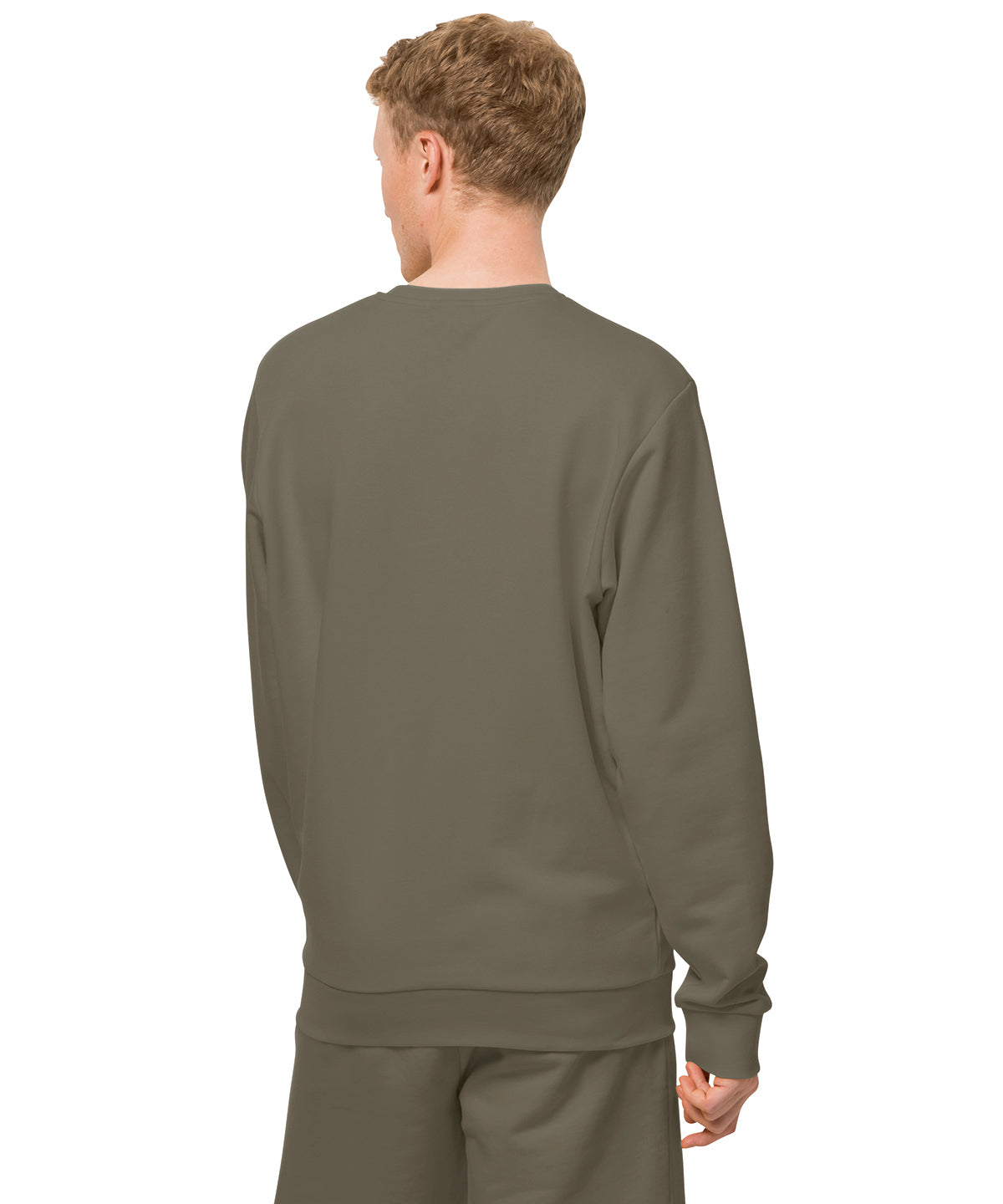 Jack Wolfskin - Essential Crew Neck Jumper - Dusty Olive