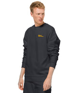 Jack Wolfskin - Essential Crew Neck Jumper - Black