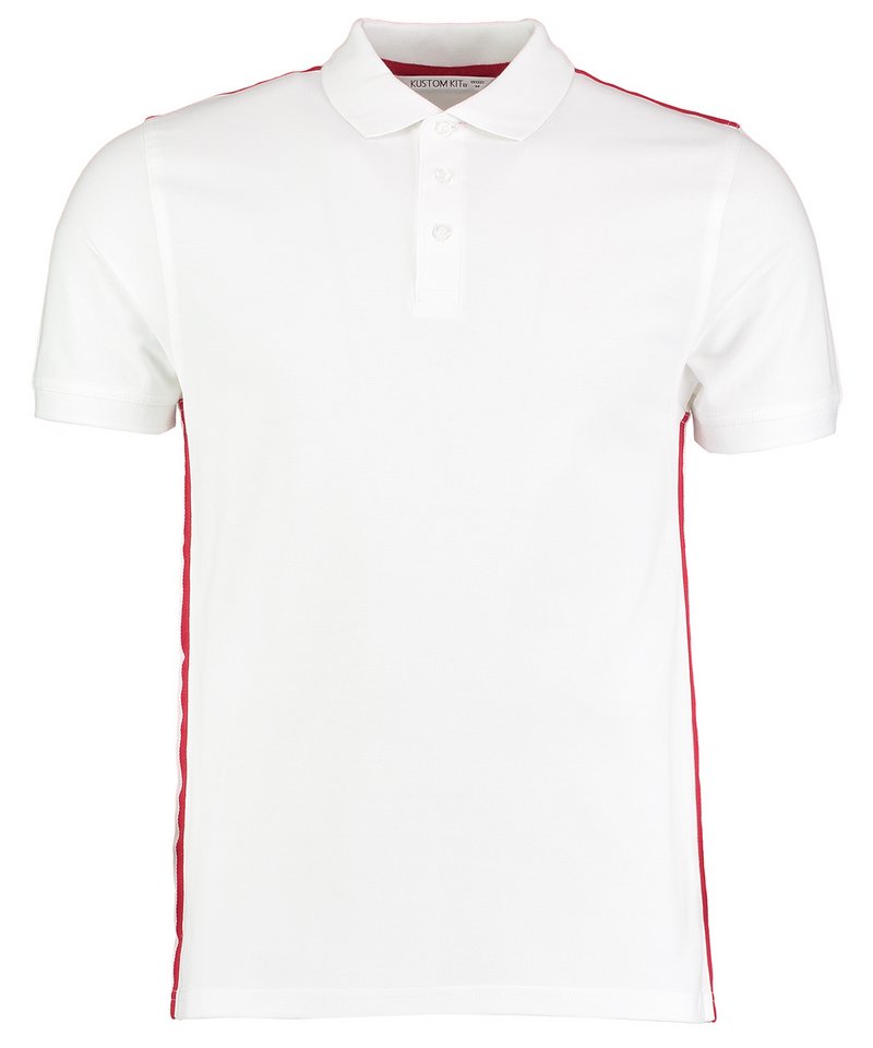 Team style slim fit polo shirt