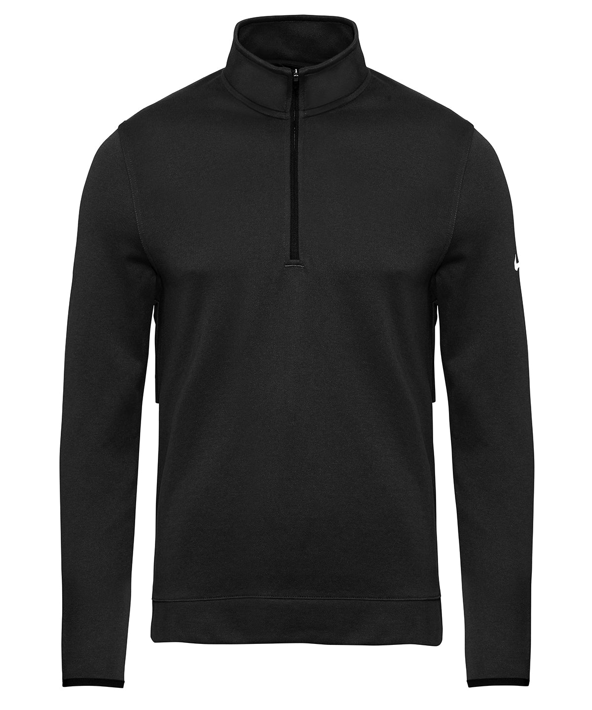 Nike - Nike Tour half-zip piqué top - Black/White