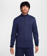 Nike - Nike Tour half-zip piqué top - Midnight Navy/White