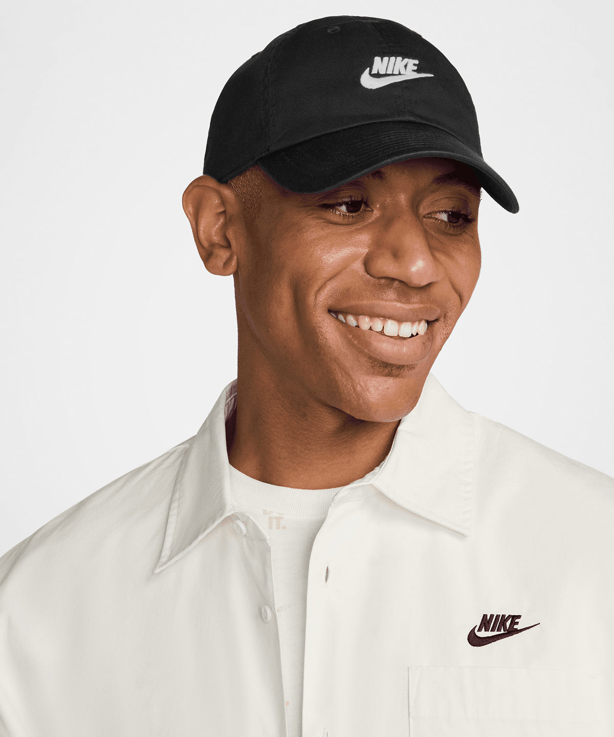 Nike - Nike Club cap - Black/White