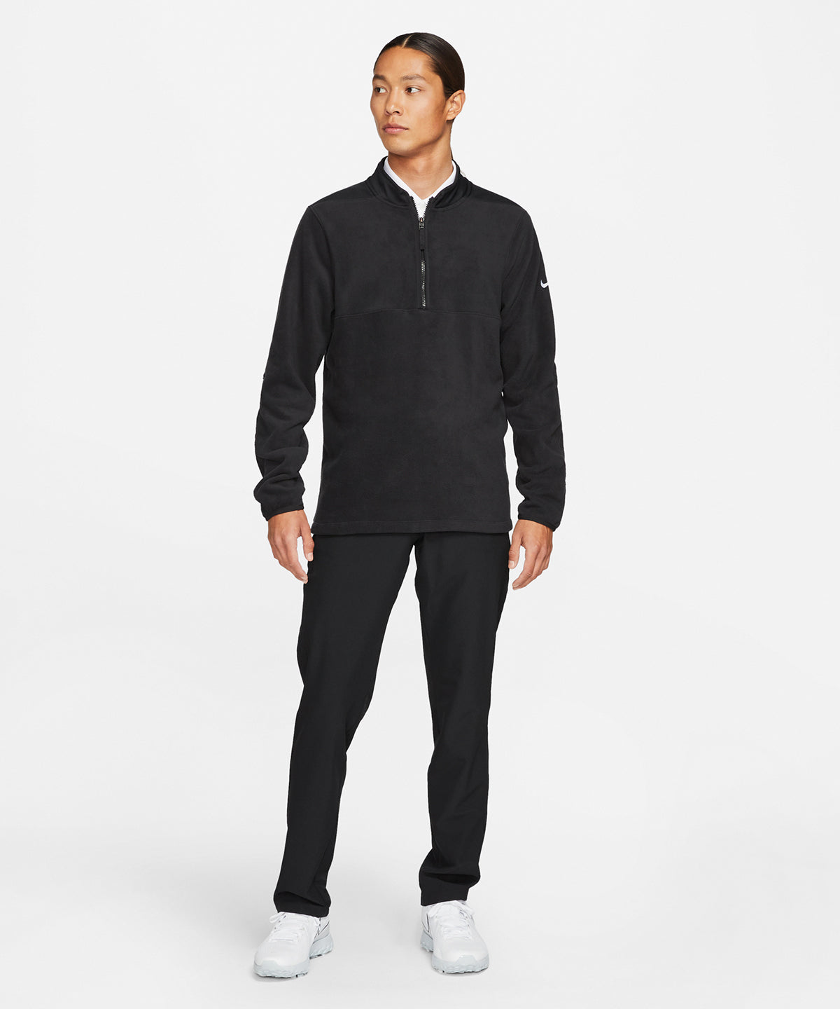 Nike - Nike Victory half zip top - Black/Black/Black/White