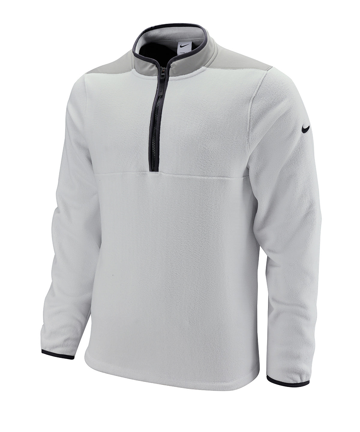 Nike - Nike Victory half zip top - Photon Dust/Dust/Dark Smoke Grey/Black