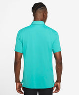 Nike - Nike Vapor argyle print polo - Washed Teal/Black