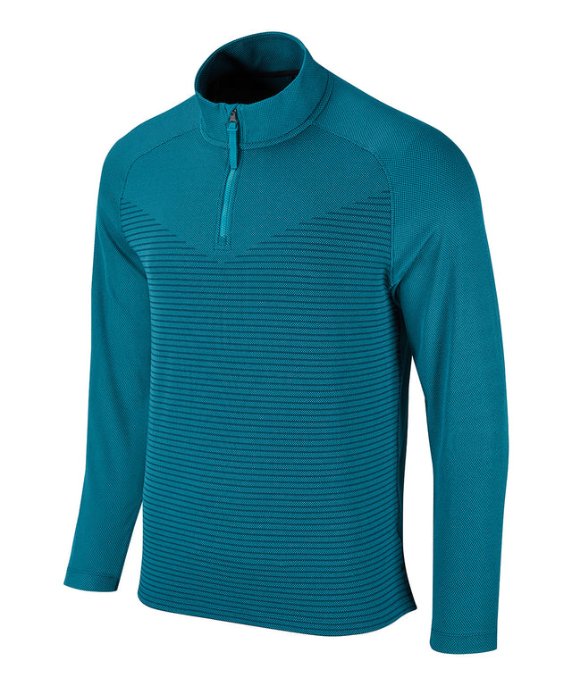 Nike - Nike Vapor half-zip top - Bright Spruce/Obsidian/Black