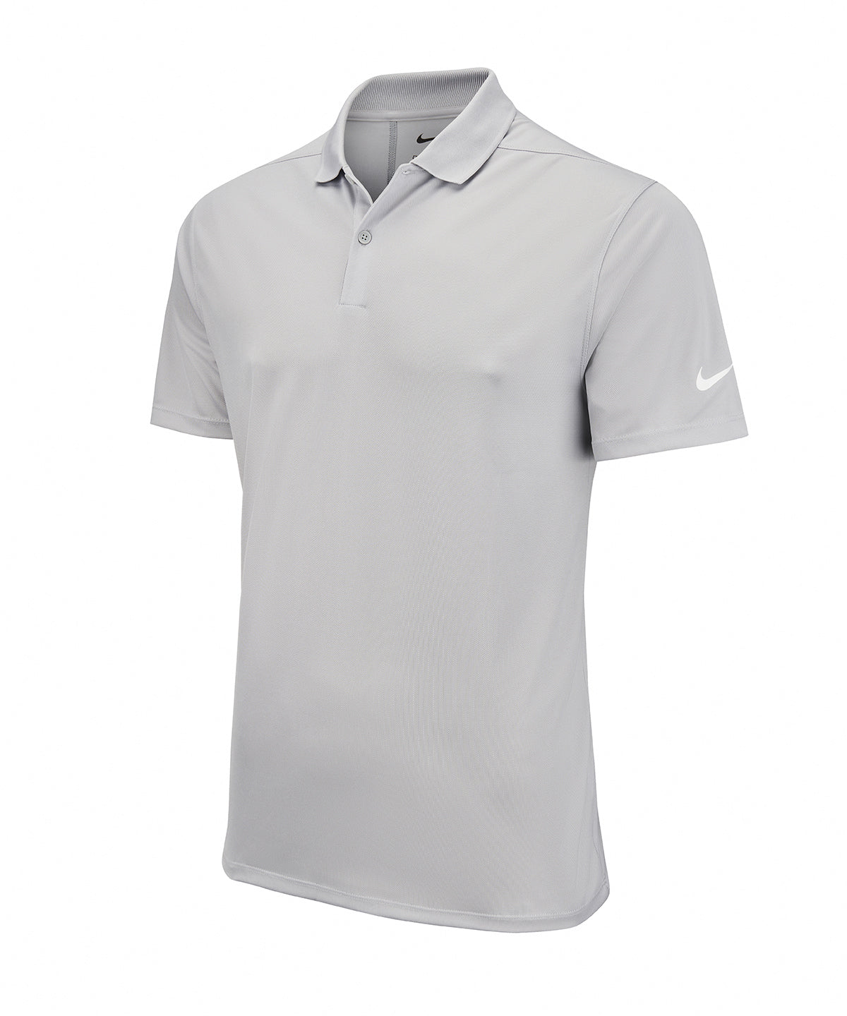 Nike - Nike Victory solid polo - Light Smoke Grey/White