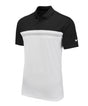 Nike - Nike Victory colour block polo - Black / White / Light Smoke Grey / White