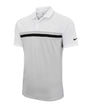 Nike - Nike Victory colour block polo - White / Light Smoke Grey / Black / Black