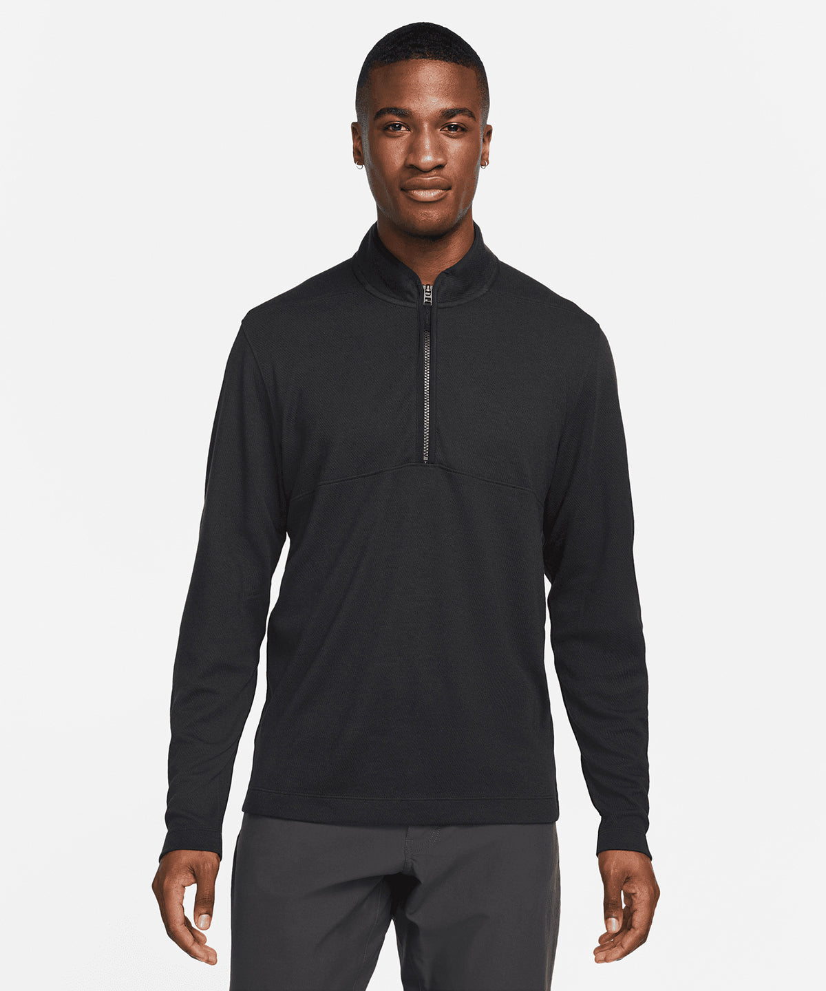 Nike - Nike Victory half-zip top - Black/Black/White