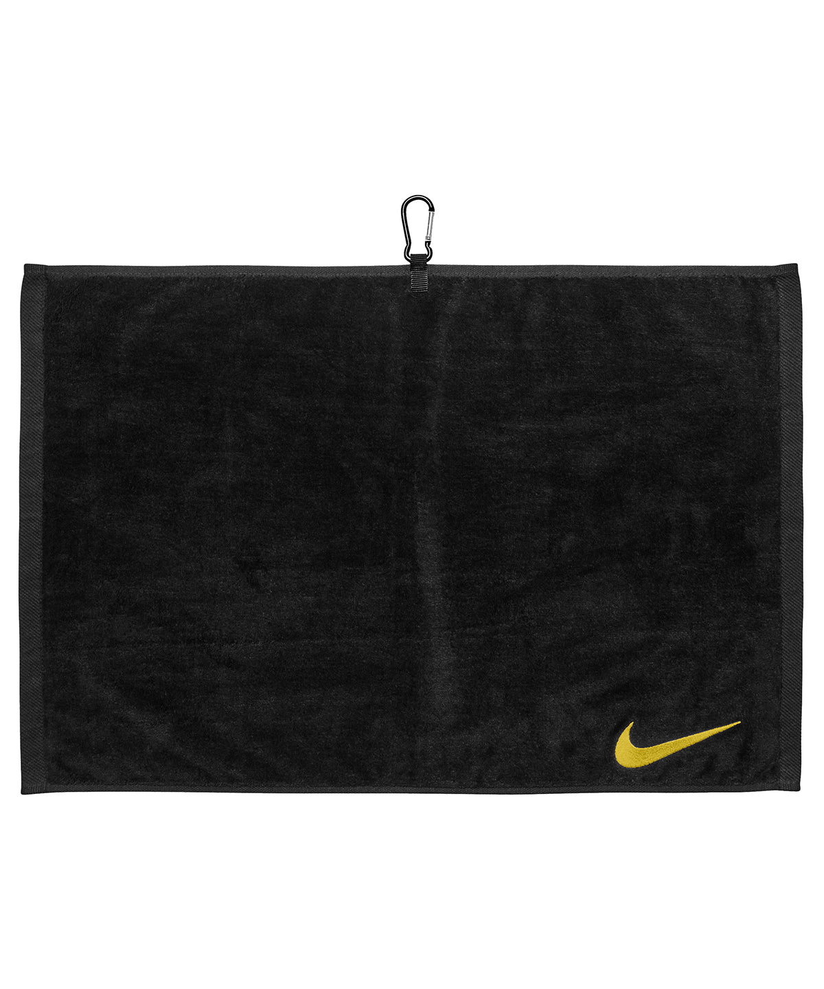 Nike - Nike performance golf towel - Black/Metallic Gold