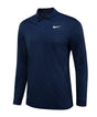 Nike - Nike Dri-FIT Victory solid long sleeve polo - College Navy/White