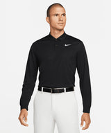 Nike - Nike Dri-FIT Victory solid long sleeve polo - College Navy/White