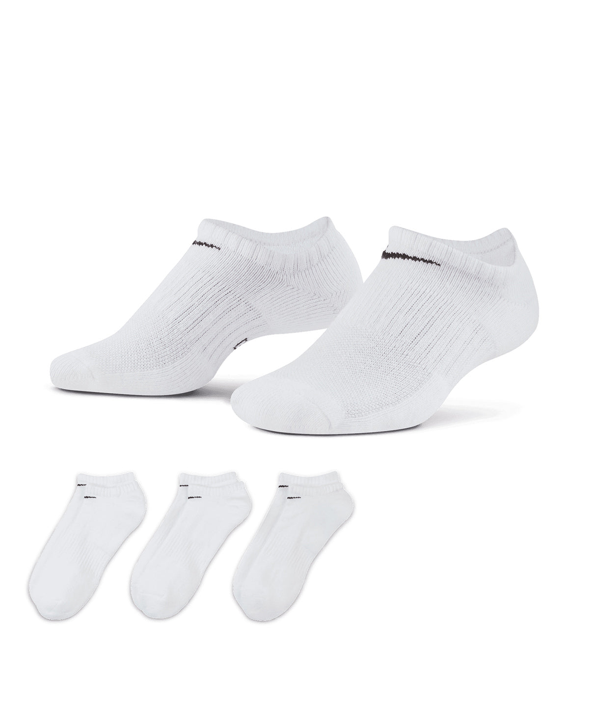 Nike - Nike everyday cushioned no show socks (3 pairs) - Black