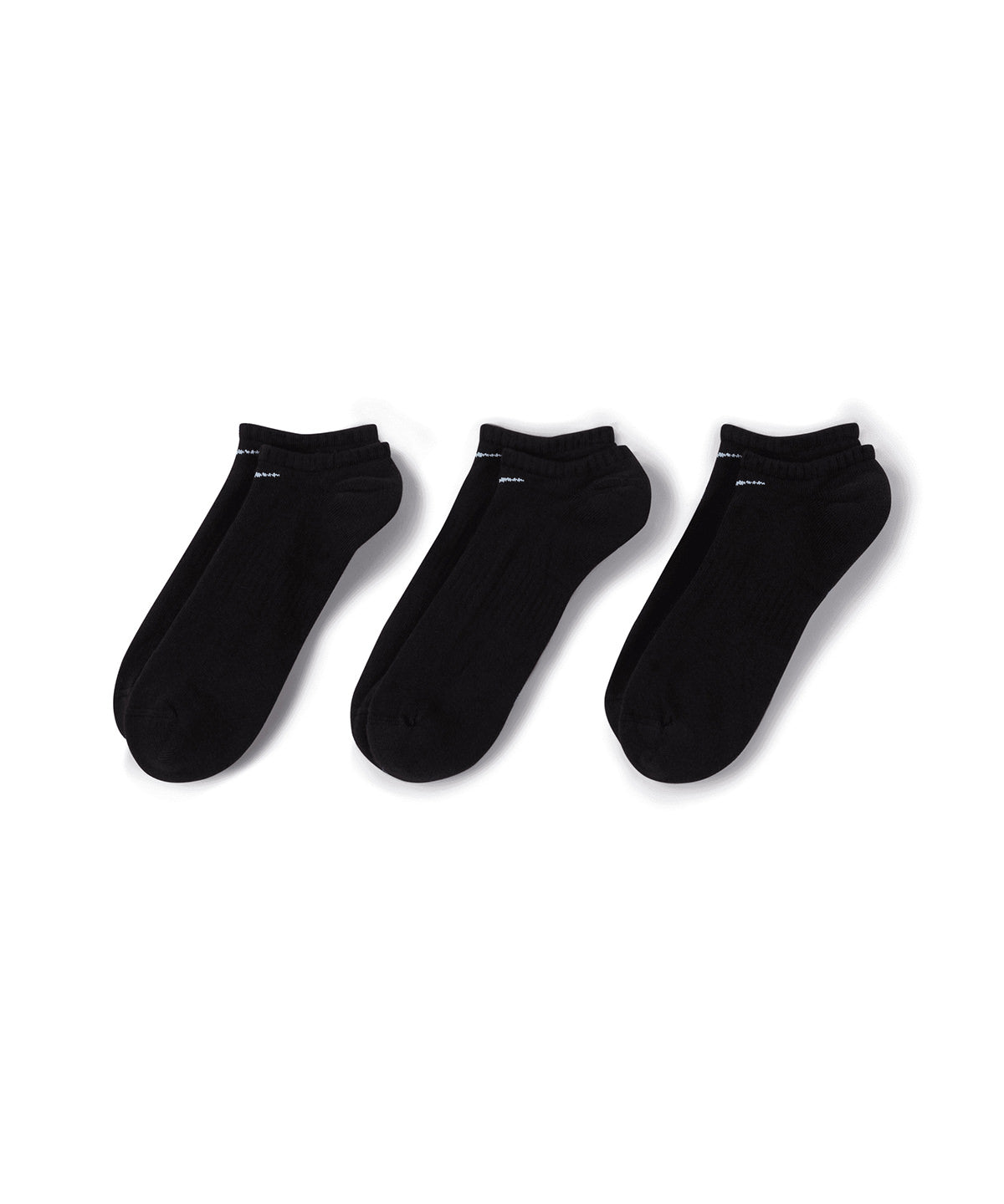 Nike - Nike everyday cushioned no show socks (3 pairs) - Black