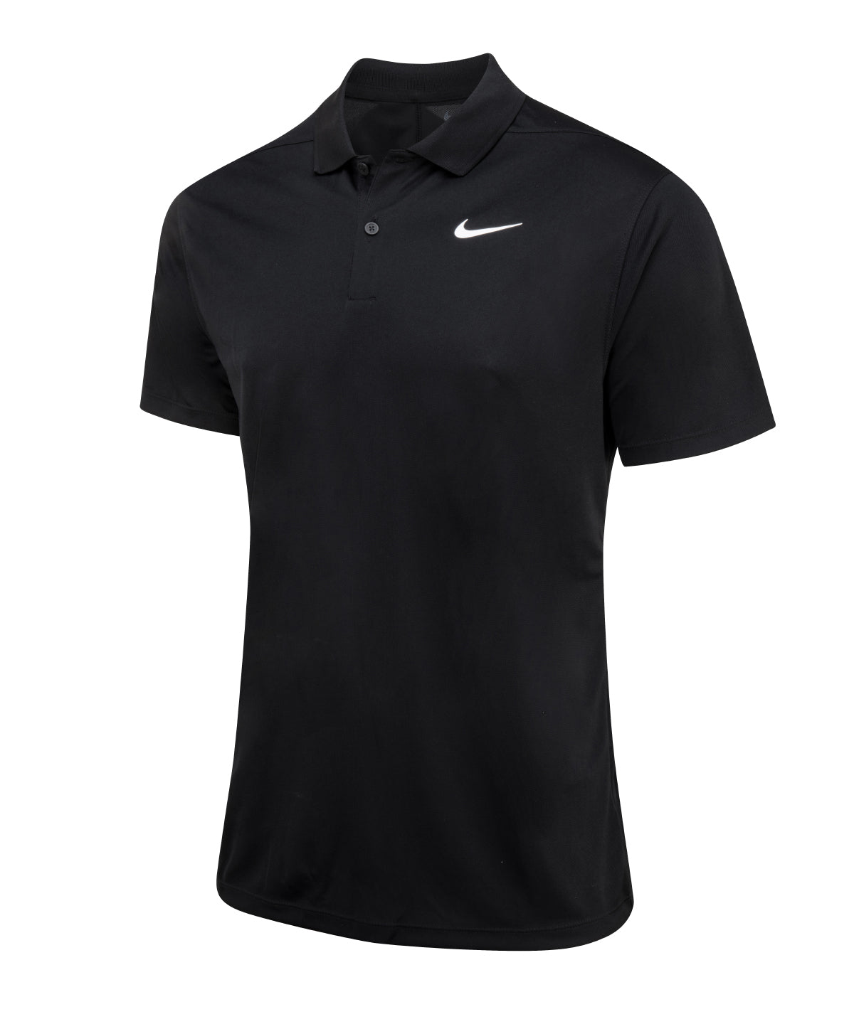 Nike - Nike Dri-FIT victory solid polo - Black/White