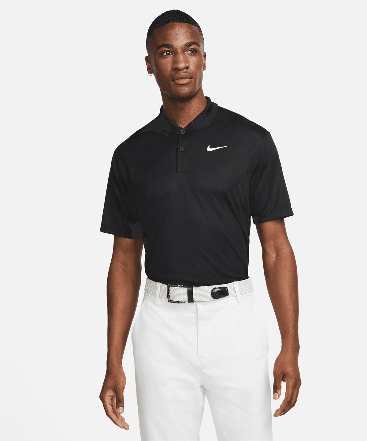 Nike - Nike Dri-FIT victory solid polo - White/Black