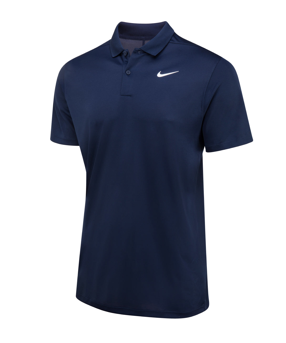 Nike - Nike Dri-FIT victory solid polo - Obsidian/White