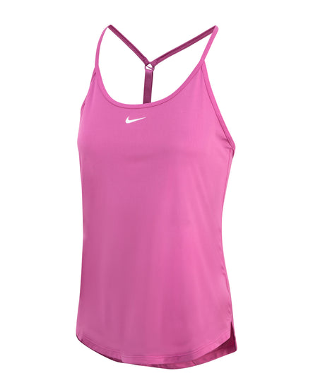 Nike - Women’s Nike One Dri-FIT Elastika standard fit tank - Cosmic Fuchsia/White