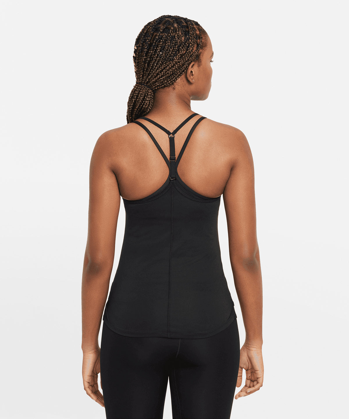 Nike - Women’s Nike One Dri-FIT Elastika standard fit tank - Black/White