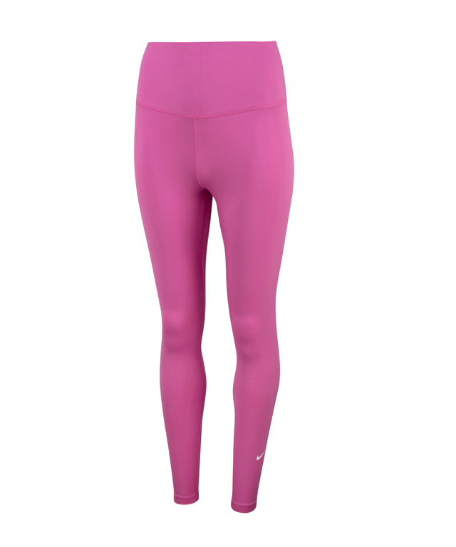 Nike - Women’s Nike One Dri-FIT high-rise leggings - Cosmic Fuchsia/White