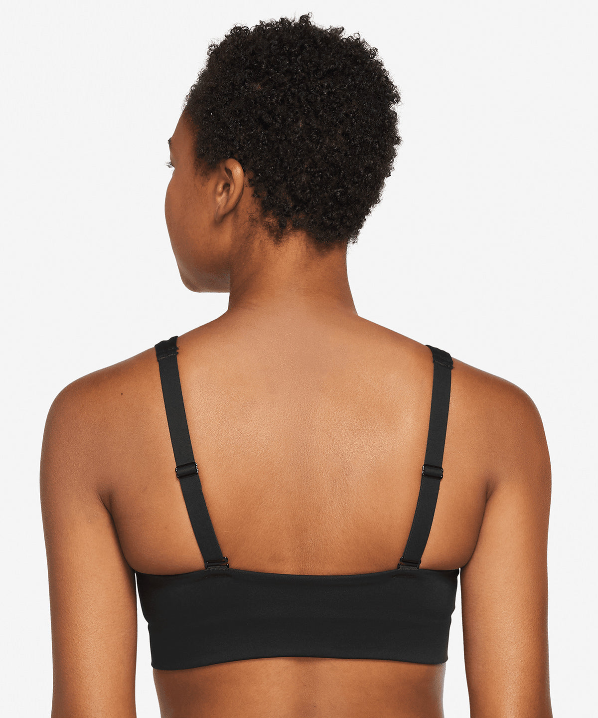 Nike - Women’s Nike Dri-FIT indy plunge cutout bra - Black/Dark Smoke Grey