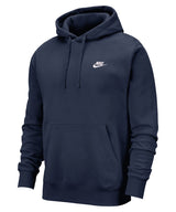 Nike - Nike Club hoodie - Midnight Navy/Midnight Navy/White