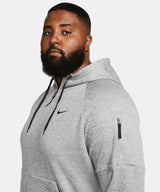 Nike - Nike men’s full-zip fitness hoodie - Black/ Black/ White