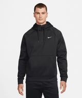 Nike - Nike men’s 1/4 zip fitness hoodie - Black/Black/White