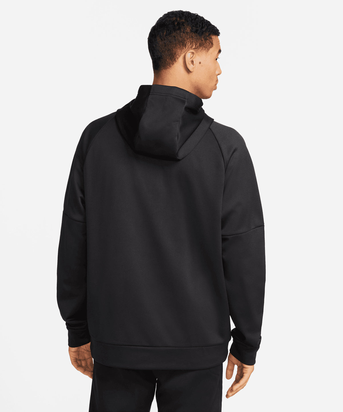 Nike - Nike men’s pullover fitness hoodie - Black/Black/White