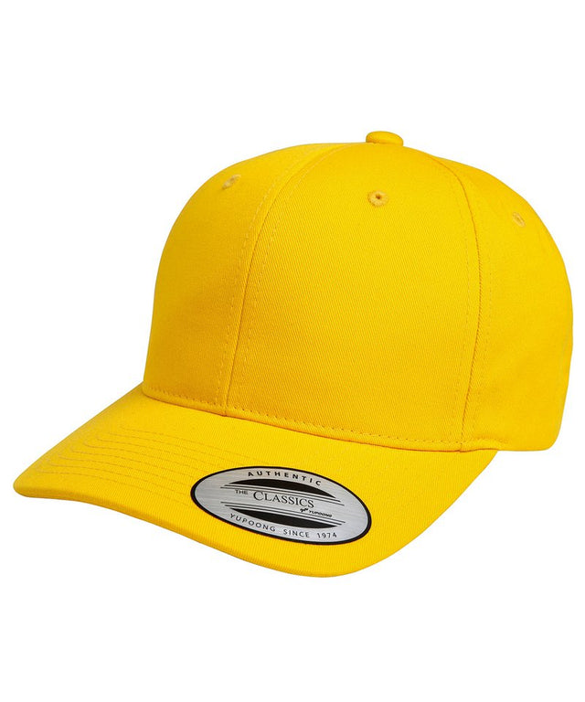 Adjustable Strap Baseball Hat - Chrome Yellow