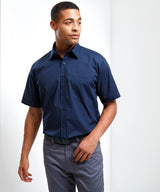 Classic Button-Up Shirt - Sapphire