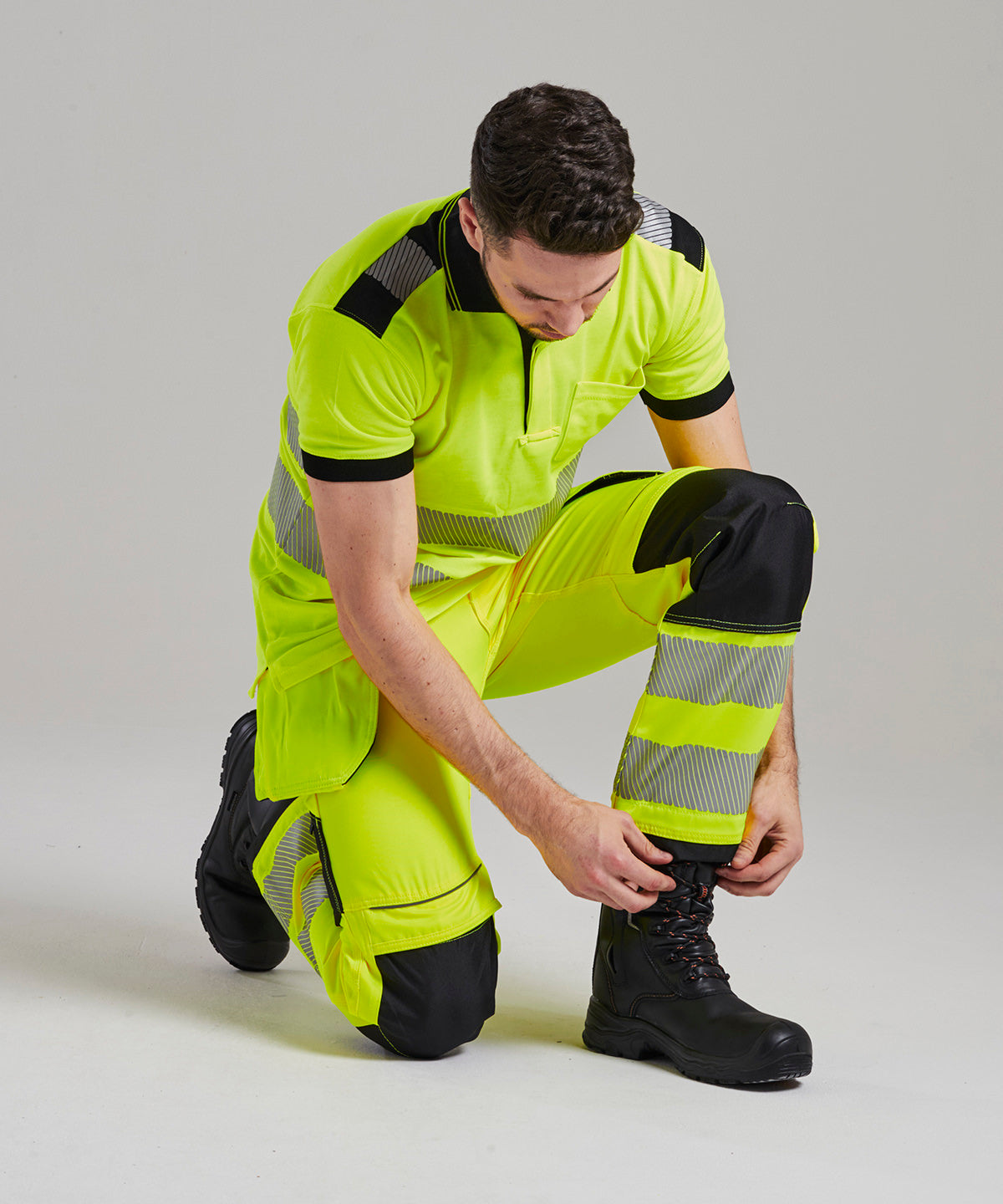 PW3 Hi-vis holster work trousers (T501) regular fit