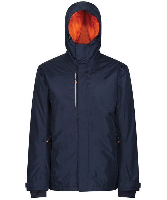 Thermogen powercell 5000 insulated heated jacket  - Navy/Magma