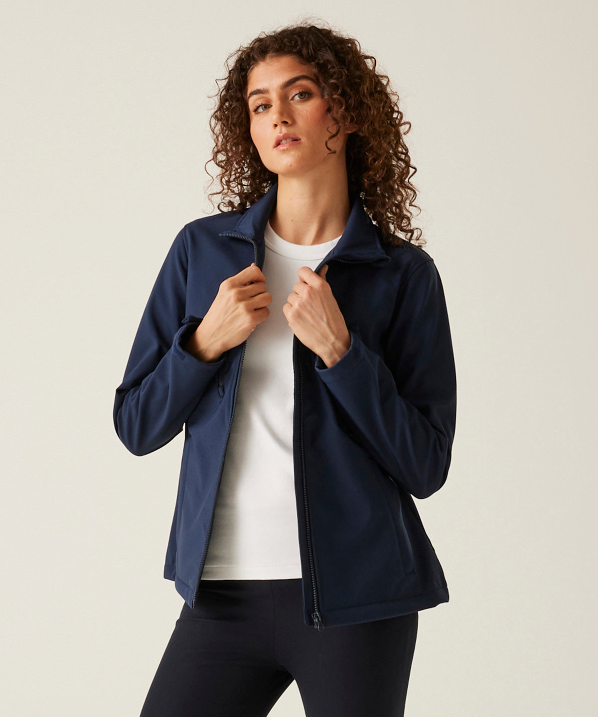 Women's Ablaze 3-layer softshell - Navy/Navy