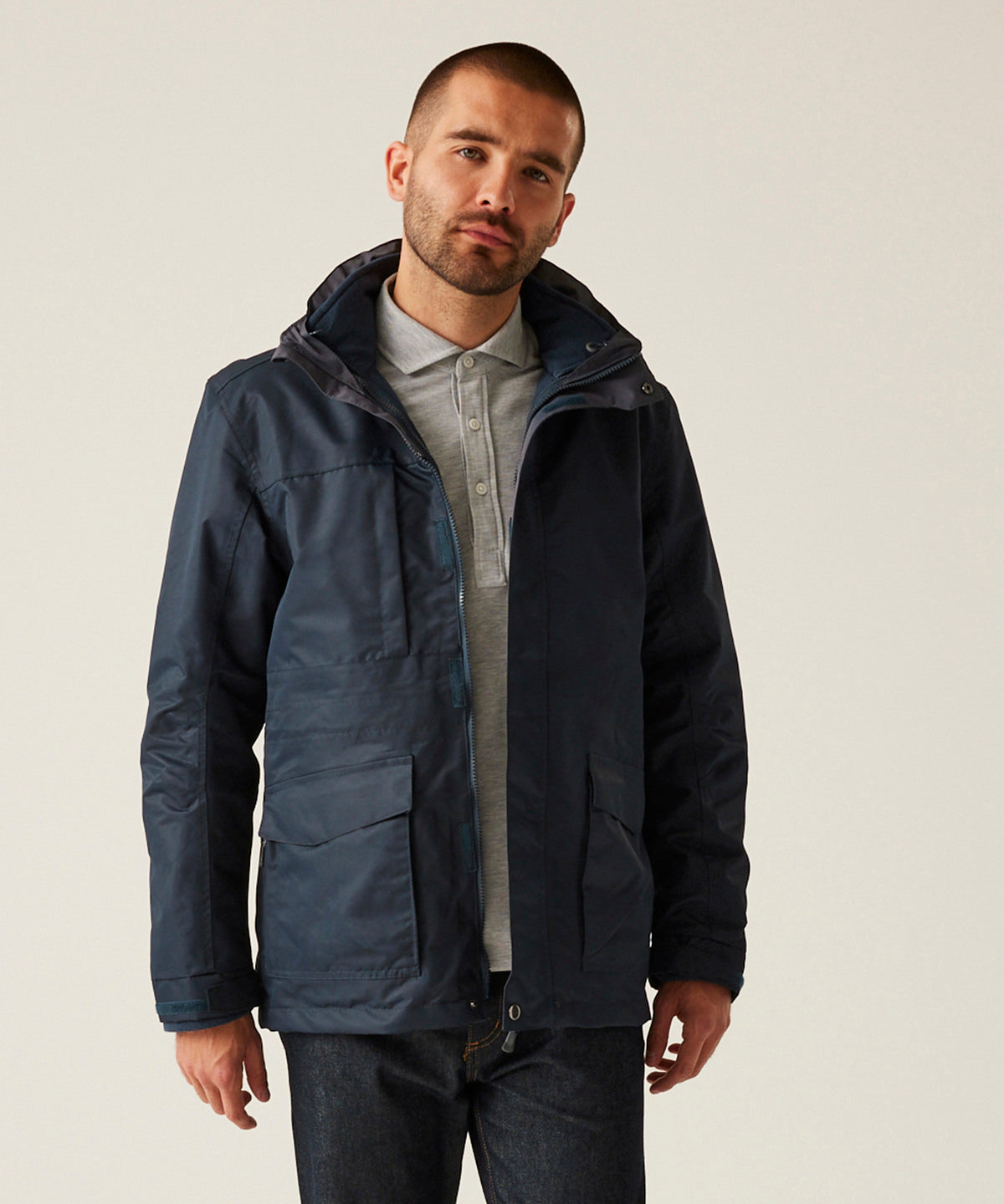 Benson III 3-in-1 jacket - Navy