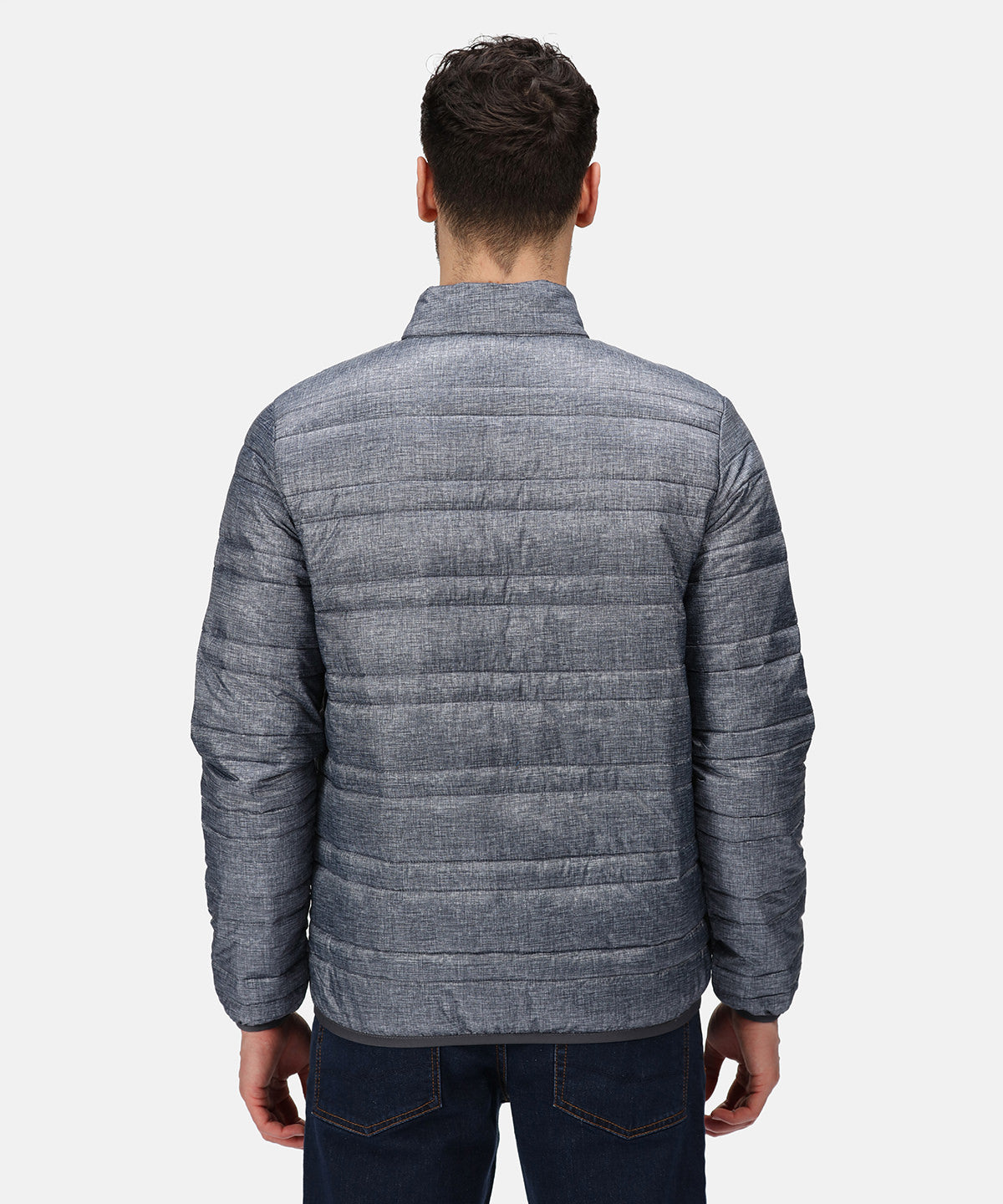 Firedown down-touch jacket - Seal Grey/Black