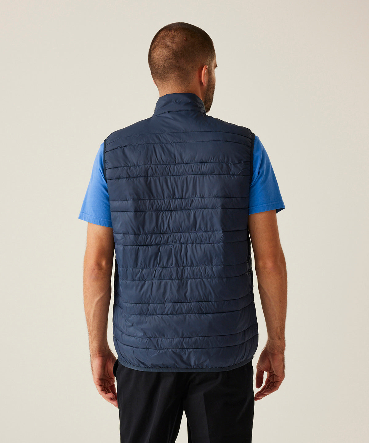 Firedown down-touch bodywarmer - Navy/French Blue