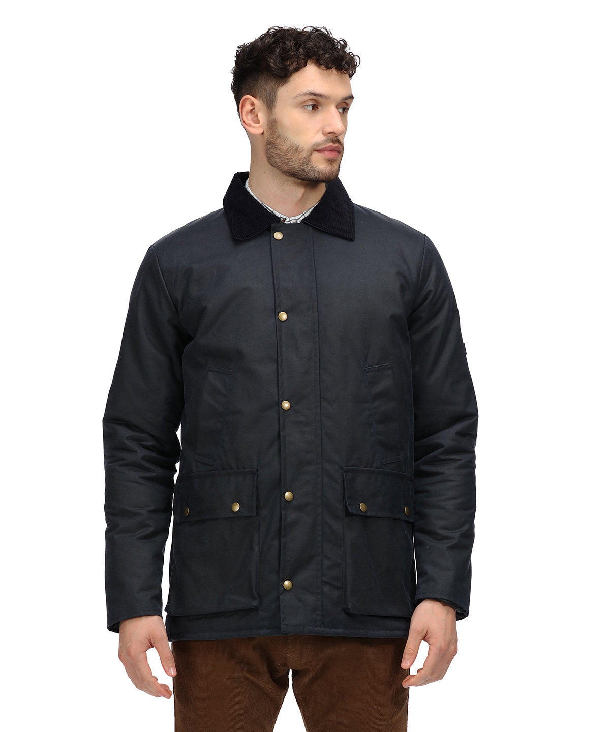 Pensford insulated waxed jacket - Dark Khaki