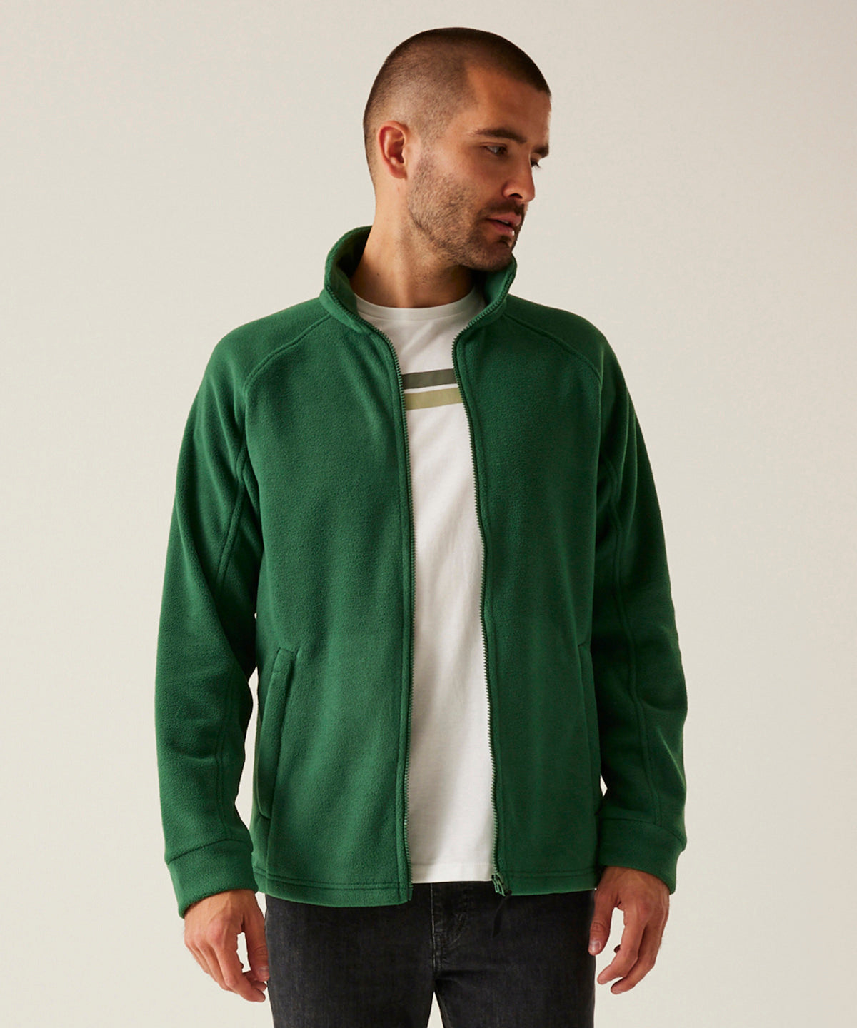 Thor III fleece - Bottle Green