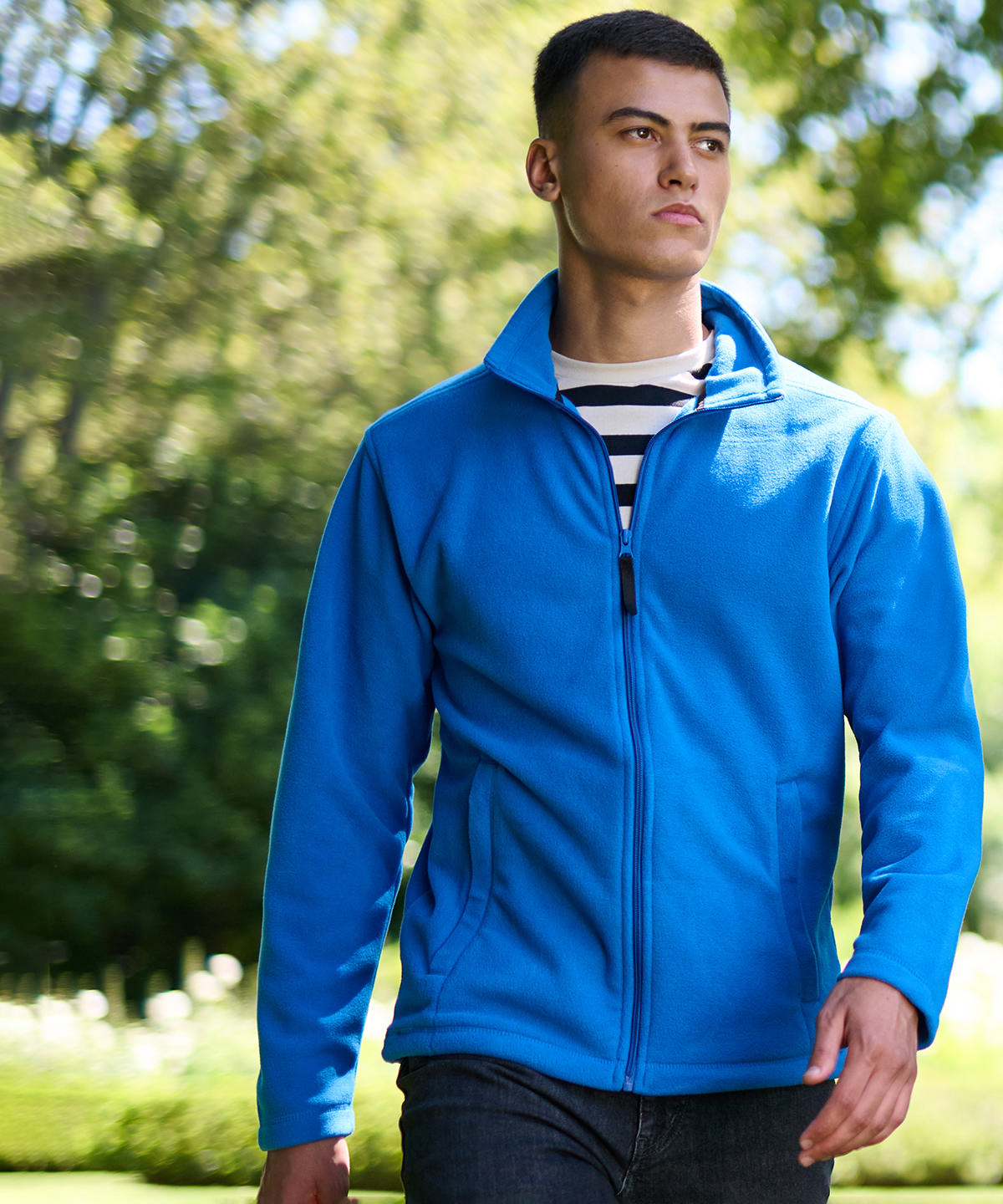 Full-zip microfleece