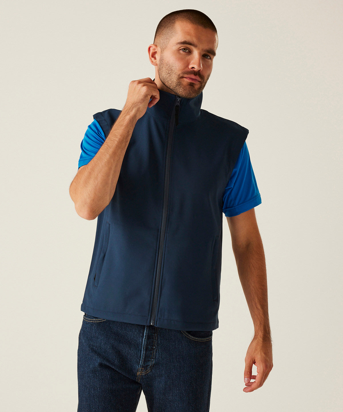 Classic softshell bodywarmer - Navy